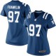 Women Nike Indianapolis Colts &97 Aubrayo Franklin Elite Royal Blue Team Color NFL Jersey