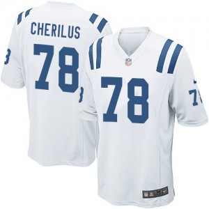 Colts d'Indianapolis de jeunesse Nike # 78 Gosder Cherilus Élite blanc NFL Maillot Magasin