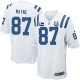 Youth Nike Indianapolis Colts &87 Reggie Wayne Elite White C Patch 30th Seasons Patch NFL Jersey