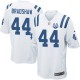 Youth Nike Indianapolis Colts &44 Ahmad Bradshaw Elite White 30th Seasons Patch NFL Jersey
