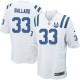 Youth Nike Indianapolis Colts &33 Vick Ballard Elite White 30th Seasons Patch NFL Jersey