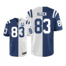 Men Nike Indianapolis Colts &83 Dwayne Allen Elite Team/Road Two Tone 30th Seasons Patch NFL Jersey