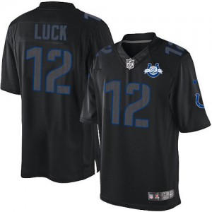 Hommes Nike Indianapolis Colts # 12 Andrew Luck élite noir incidence 30 saisons Patch NFL Maillot Magasin Hommes Nike Indianapolis Colts # 12 Andrew Luck élite noir incidence 30 saisons Patch NFL Maillot Magasin
