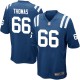Youth Nike Indianapolis Colts &66 Donald Thomas Elite Royal Blue Team Color NFL Jersey