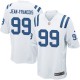 Youth Nike Indianapolis Colts &99 Ricky Jean Francois Elite White NFL Jersey