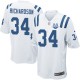 Youth Nike Indianapolis Colts &34 Trent Richardson Elite White 30th Seasons Patch NFL Jersey