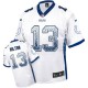 Men Nike Indianapolis Colts &13 T.Y. Hilton Elite White Drift Fashion NFL Jersey