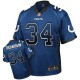 Men Nike Indianapolis Colts &34 Trent Richardson Elite Royal BLue Drift Fashion NFL Jersey