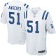 Youth Nike Indianapolis Colts &51 Pat Angerer Elite White NFL Jersey