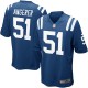 Youth Nike Indianapolis Colts &51 Pat Angerer Elite Royal Blue Team Color NFL Jersey