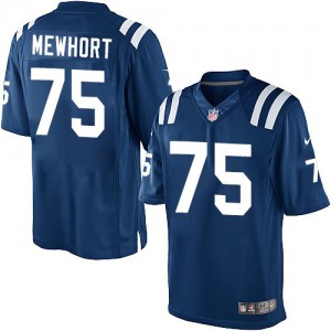 Colts d'Indianapolis de jeunesse Nike # 75 Jack Mewhort Élite bleu Royal équipe NFL Maillot Magasin de couleur