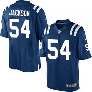 Colts d'Indianapolis de jeunesse Nike # 54 Andrew Jackson Élite bleu Royal équipe NFL Maillot Magasin de couleur Colts d'Indianapolis de jeunesse Nike # 54 Andrew Jackson Élite bleu Royal équipe NFL Maillot Magasin de couleur