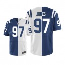 Men Nike Indianapolis Colts &97 Arthur Jones Elite Team/Road Two Tone NFL Jersey