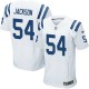Men Nike Indianapolis Colts &54 Andrew Jackson Elite White NFL Jersey