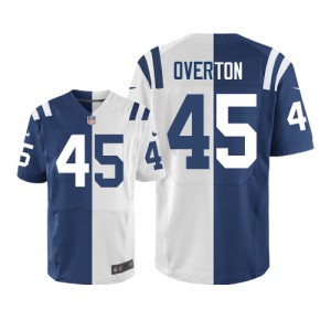 Hommes Nike Indianapolis Colts # 45 Matt Overton élite Team/route deux tonnes NFL Maillot Magasin Hommes Nike Indianapolis Colts # 45 Matt Overton élite Team/route deux tonnes NFL Maillot Magasin