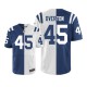 Men Nike Indianapolis Colts &45 Matt Overton Elite Team/Road Two Tone NFL Jersey