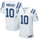Men Nike Indianapolis Colts &10 Donte Moncrief Elite White NFL Jersey