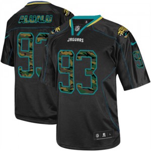 Hommes Nike Jacksonville Jaguars # 93 Tyson Alualu Élite noire Camo Fashion NFL Maillot Magasin Hommes Nike Jacksonville Jaguars # 93 Tyson Alualu Élite noire Camo Fashion NFL Maillot Magasin