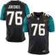 Hommes Nike Jacksonville Jaguars # 76 Luke Joeckel Élite noir alternent NFL Maillot Magasin