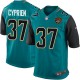 Youth Nike Jacksonville Jaguars &37 John Cyprien Elite Teal Green Team Color NFL Jersey