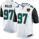 Youth Nike Jacksonville Jaguars &97 Roy Miller Elite White NFL Jersey