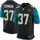 Youth Nike Jacksonville Jaguars &37 John Cyprien Elite Black Alternate NFL Jersey