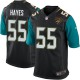 Youth Nike Jacksonville Jaguars &55 Geno Hayes Elite Black Alternate NFL Jersey