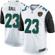 Youth Nike Jacksonville Jaguars &23 Alan Ball Elite White NFL Jersey
