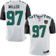 Men Nike Jacksonville Jaguars &97 Roy Miller Elite White NFL Jersey