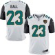 Men Nike Jacksonville Jaguars &23 Alan Ball Elite White NFL Jersey