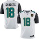 Men Nike Jacksonville Jaguars &18 Ace Sanders Elite White NFL Jersey