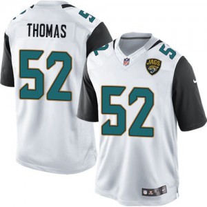 Jaguars de Jacksonville jeunesse Nike # 52 J.T. Thomas Élite blanc NFL Maillot Magasin