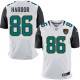 Men Nike Jacksonville Jaguars &86 Clay Harbor Elite White NFL Jersey
