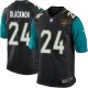 Youth Nike Jacksonville Jaguars &24 Will Blackmon Elite Black Alternate NFL Jersey