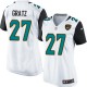 Women Nike Jacksonville Jaguars &27 Dwayne Gratz Elite White NFL Jersey