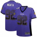 Women Nike Baltimore Ravens &92 Haloti Ngata Elite Purple Drift Fashion NFL Jersey