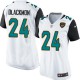Women Nike Jacksonville Jaguars &24 Will Blackmon Elite White NFL Jersey