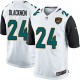 Youth Nike Jacksonville Jaguars &24 Will Blackmon Elite White NFL Jersey