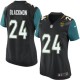 Women Nike Jacksonville Jaguars &24 Will Blackmon Elite Black Alternate NFL Jersey