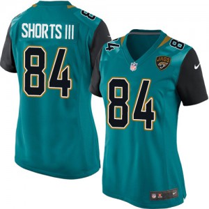 Femmes Nike Jacksonville Jaguars # 84 Cecil Shorts III élite Teal verte couleur NFL maillot de Team Femmes Nike Jacksonville Jaguars # 84 Cecil Shorts III élite Teal verte couleur NFL maillot de Team