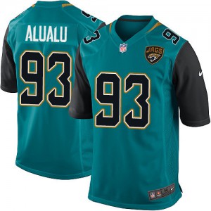 Jaguars de Jacksonville jeunesse Nike # 93 Tyson Alualu élite Teal vert équipe NFL Maillot Magasin de couleur Jaguars de Jacksonville jeunesse Nike # 93 Tyson Alualu élite Teal vert équipe NFL Maillot Magasin de couleur