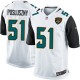 Youth Nike Jacksonville Jaguars &51 Paul Posluszny Elite White NFL Jersey