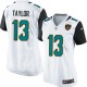 Women Nike Jacksonville Jaguars &13 Kerry Taylor Elite White NFL Jersey