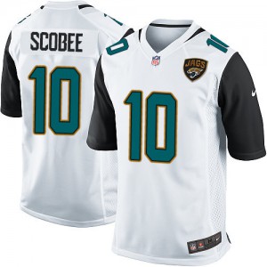Jaguars de Jacksonville jeunesse Nike # 10 Josh Scobee élite blanc NFL Maillot Magasin
