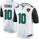 Youth Nike Jacksonville Jaguars &10 Josh Scobee Elite White NFL Jersey