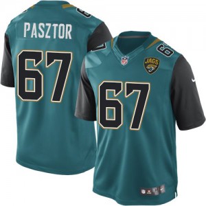Jeunesse Nike Jacksonville Jaguars # 67 Austin Pasztor Élite Teal vert couleur de l'équipe NFL Maillot Magasin
