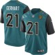 Youth Nike Jacksonville Jaguars &21 Toby Gerhart Elite Teal Green Team Color NFL Jersey