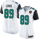 Women Nike Jacksonville Jaguars &89 Marcedes Lewis Elite White NFL Jersey