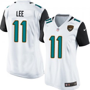Femmes Nike Jacksonville Jaguars # 11 Marqise Lee Élite blanc NFL Maillot Magasin