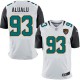 Men Nike Jacksonville Jaguars &93 Tyson Alualu Elite White NFL Jersey